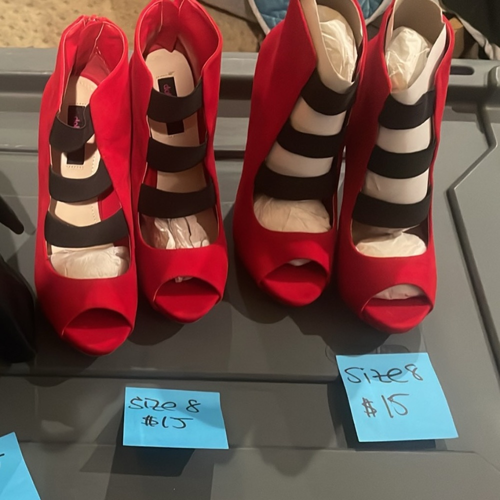 Spyglass red heels